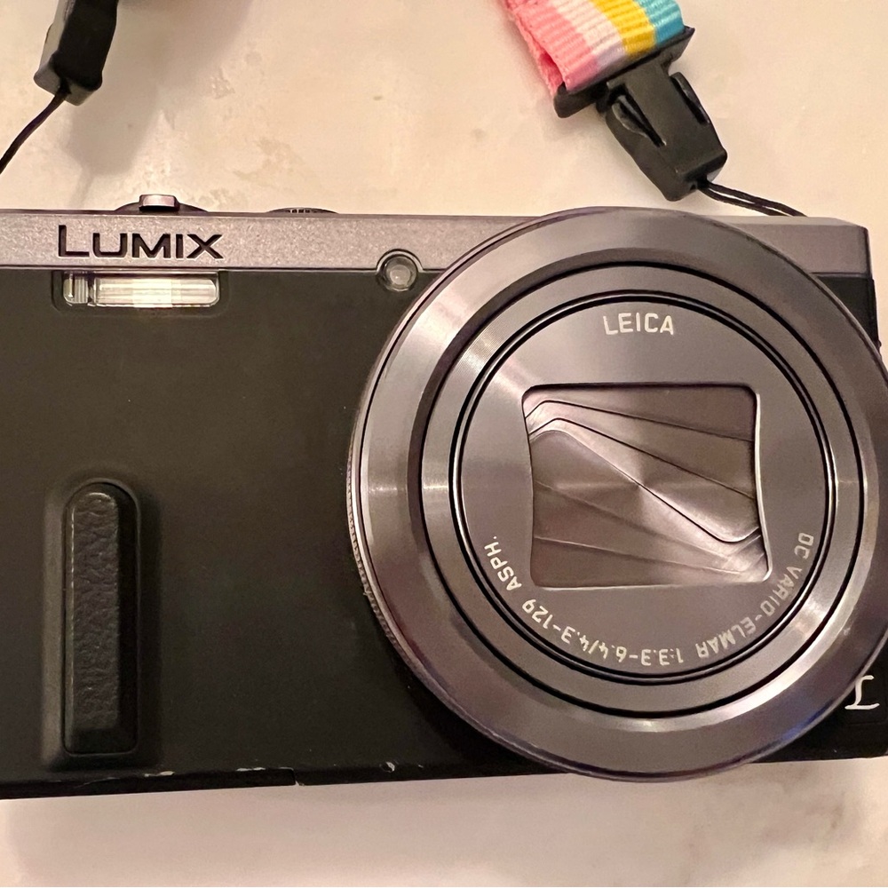 Black Digital Camera with Leica Lens